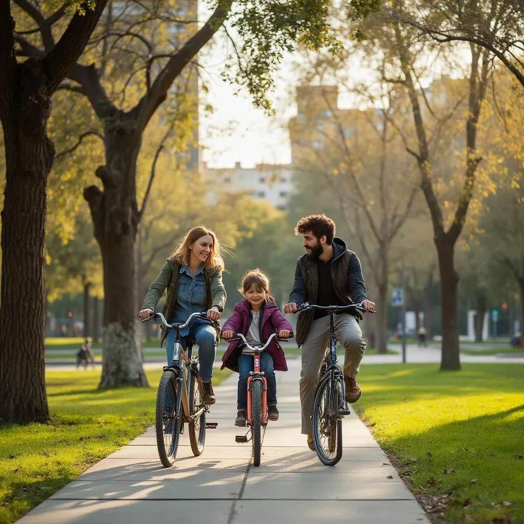 Familia ciclista